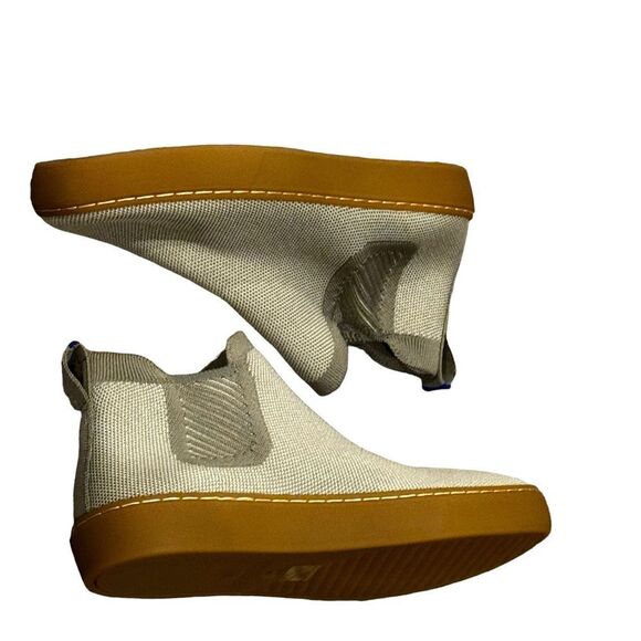 ROTHY'S Women's Chelsea Knit High Top Slip On Boots In Light Sage Size 7 NWOT - Picture 11 of 12